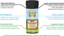Men's Organic Multivitamin Capsules with 300% Daily Intake Vitamins A, B, C, Biotin, Magnesium, Zinc, Chromium - 60 Count