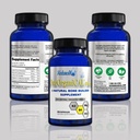 Organic Plant-Based Calcium Supplement with Vitamin D3, K2, Magnesium, and Manganese (360 Count x 3 Bottles)