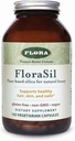 180 Veg Capsules of FloraSil Silica Supplement with Horsetail Extract for Hair, Skin, and Nails - Promotes Collagen Formation