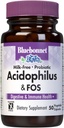 Bluebonnet Nutrition Milk-Free Probiotic Acidophilus & FOS Capsules - Digestive Health Support, Gluten-Free, Soy-Free, Dairy-Free - 50 Servings