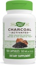 Activated Charcoal Capsules by Nature's Way - Natural Detox and Digestive Support Supplement