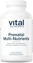Vegetarian Women's Prenatal Multivitamin with Antioxidants - 180 Capsules, Non-GMO & Gluten-Free