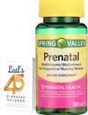 Prenatal Multivitamin with Folate for Women | Pregnancy Essential | 100 Tablets | Bundle with Diabetes Decoded