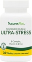 Natures Plus Ultra-Stress with Iron - Vegetarian Stress Relief Supplement - B-Complex & Vitamin C - Energy Booster, Mood Enhancer - 30 Tablets