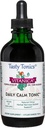 Organic Daily Calm Tonic Liquid Supplement for Stress Relief - Lemon Balm, Kava Kava, Passion Flower - Dr. Formulated - Vegan - 4 oz