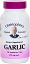 Garlic Supplement Capsules by Dr. Christopher - 100 Vegetarian Capsules