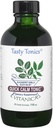Vitanica Quick Calm Tonic - Herbal Stress Support Supplement with Lavender, Valerian, Kava, Passionflower - BlackBerry Vanilla - 4 Fl Oz