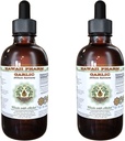 Organic Garlic Alcohol-Free Liquid Extract - 2x2 oz Glycerite Supplement by Hawaii Pharm