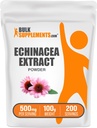 BulkSupplements.com Echinacea Extract Powder - Herbal Immune Support Supplement, Vegan & Gluten Free - 500mg per Serving, 100g (3.5 oz) - Pack of 1