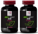 2 Bottles SWAN LIFE ESSENTIALS Anti Gray Hair Complex Supplement for Vibrant, Youthful Hair - Reduce Gray Hair, Enhance Natural Color, Promote Hair Vibrancy - 120 Capsules