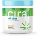 Organic Spirulina Superfood Powder - Pineapple Coconut Flavor, Antioxidant-Rich Blend for Energy, Digestion, & Debloating - 30 Servings