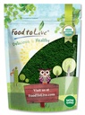 Organic Spirulina and Chlorella Powder Mix - 8oz, Non-GMO, Rich in Chlorophyll, Vegan Superfood