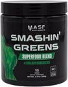 Organic Smashin' Greens Superfood Blend - Boost Energy, Immune Support, Digestive Health (Herbal Supplement)