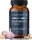 Mt. Angel Vitamins Cold Facts with Vitamin D for Immune System Support - 60 Vegetarian Capsules