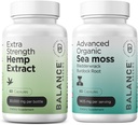 30,000mgmetabolism boosterExtract Capsules with Irish Sea Moss Supplement Combo for Balance