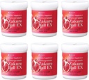 Umeken Pomegranate Chewable Supplement for Women, 360 Count, 1 Year Supply, Japanese Pomegranate Balls with Natural Vitamins, Minerals, Citric Acids & Tannins, Pack of 6 Bottles