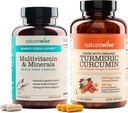 Women's Multivitamin & Turmeric Curcumin Supplement with BioPerine for Joint Support - 2250mg, 95% Curcuminoids