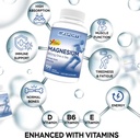 High Absorption Magnesium Supplement and Gel Combo Pack for Leg Cramps and Sore Muscles - 100 Count